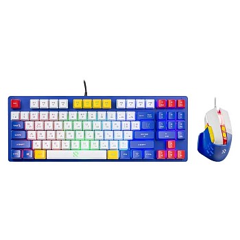 Комплект ИГРОВОЙ клавиатура+мышь Smartbuy F15 цветной (SBC515GK)  в магазине PartsOkey.ru в Ростове на Дону, Краснодаре и Москве
